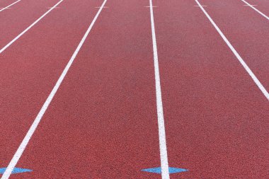 Spor sahasında çalışan parça