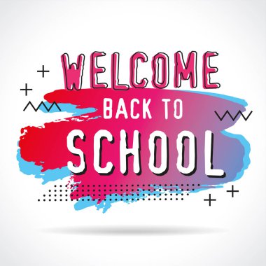 Modern geometrik tarzda ayarlanmış okul eğitim ikonuna geri dön. Logo, pictogram, tasarım bilgi ögeleri