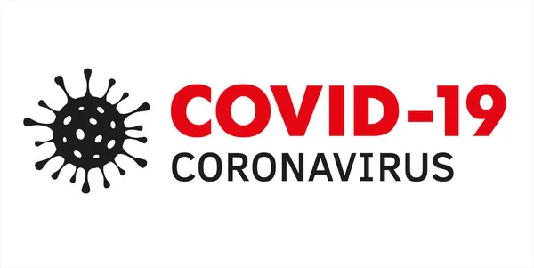 コロナウイルスCovid 19ウイルスイラスト インフォグラフィック シンボル コロナウイルスの概念を止める — ストックベクタ
