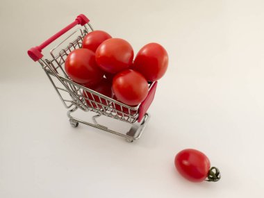 Arka plan hakkında sağlıklı beslenme, cherry domatesli yemek bir