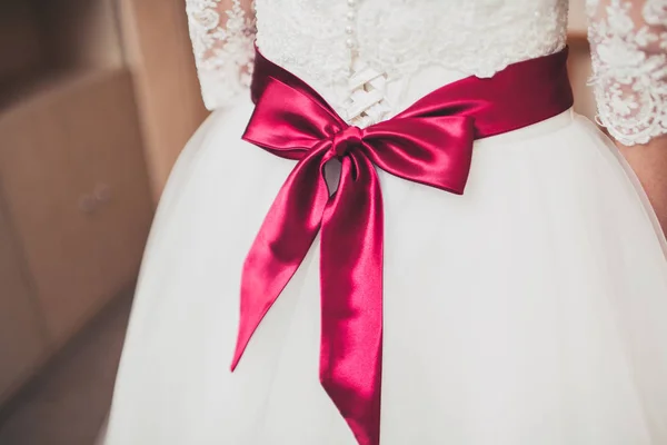 Vestido de noiva de casamento — Fotografia de Stock