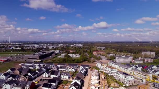 Új ház település — Stock videók