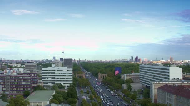 ベルリンのパノラマビュー — ストック動画