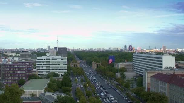 Vista Panorámica Berlín — Vídeo de stock
