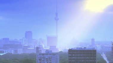 Berlin Cityscape şafak