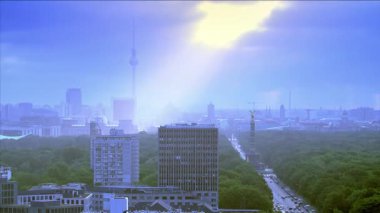 Berlin Cityscape şafak