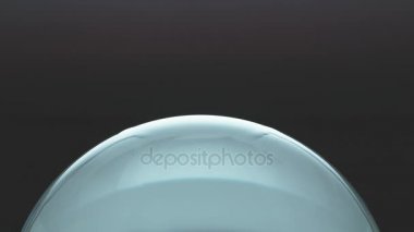 Küresel ısınma - yavaş hareket - su damlacığı glas - Phantom Flex 4 k - 1000 fps bir kâse hits