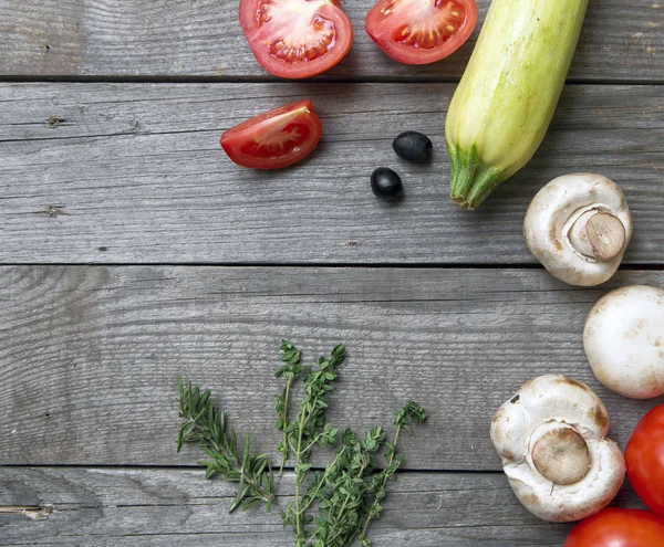 Vegyes zöldség a konyhában — Stock Fotó