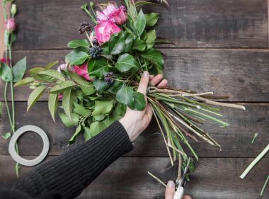 Çiçek Dükkanı arka plan