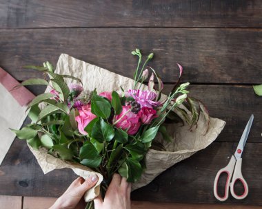 Çiçek Dükkanı arka plan