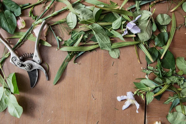 Flower Shop bakgrund — Stockfoto