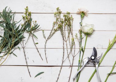 Çiçek Dükkanı arka plan