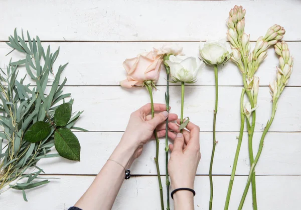 Flower Shop bakgrund — Stockfoto