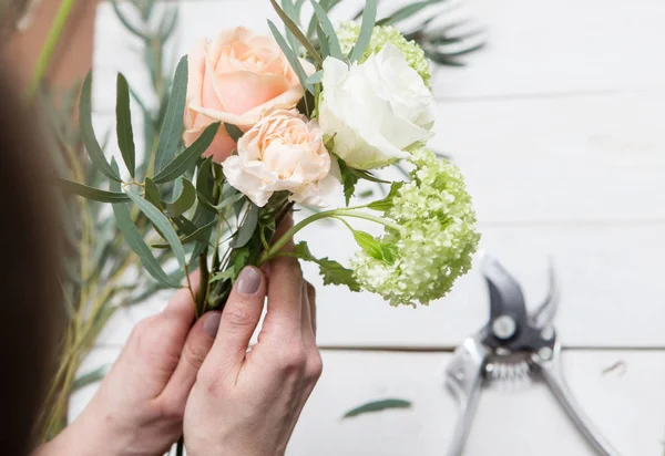 Flower Shop bakgrund — Stockfoto