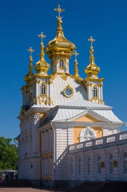 Kilisede Grand Peterhof Palace, Saint Petersburg, Rusya Federasyonu