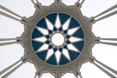 Mimari fuar merkezi, Moskova, Rusya.