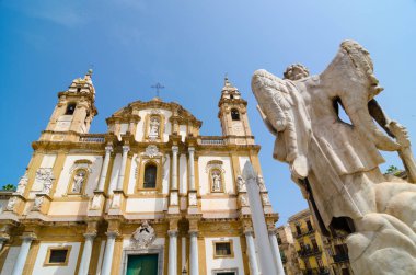 Basilica San Domenico. Sicilya barocco. Palermo, Sicilya.