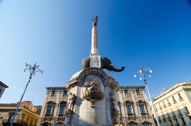 Çeşme fil Catania, Sicilya