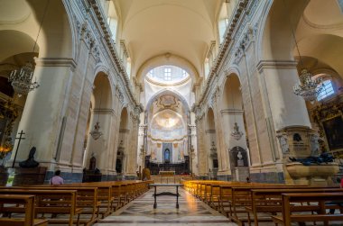 Kilise iç. Santa Agatha - Catania duomo Katedrali