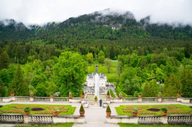 Linderhof Sarayı. Bavyera, Almanya
