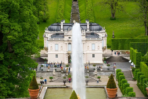 Schloss Linderhof. Bayern, Deutschland — Stockfoto