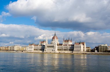 Budapeşte 'deki parlamento binası, hungary