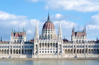 Budapeşte 'deki parlamento binası, hungary