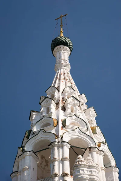 Capilla ortodox rusa en Yaroslavl, Rusia. Anillo de oro de Rusia — Foto de Stock