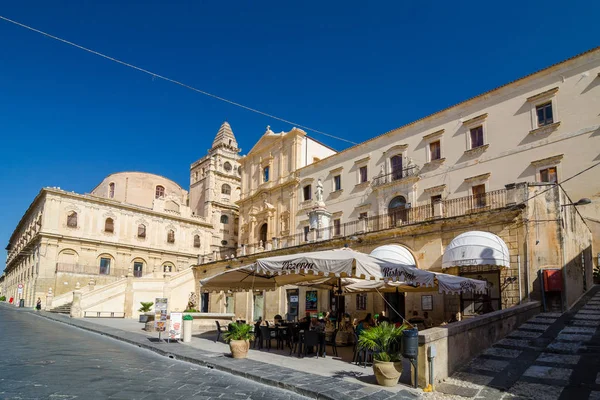 Church of Saint Francis Immaculate in the Noto, Sicily, Italy — Stock Photo, Image
