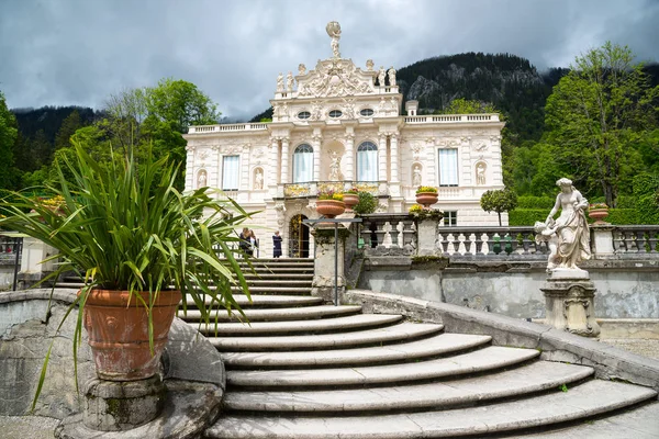 Ettal Alemanha Junho 2016 Palácio Linderhof Schloss Alemanha Sudoeste Baviera — Fotografia de Stock