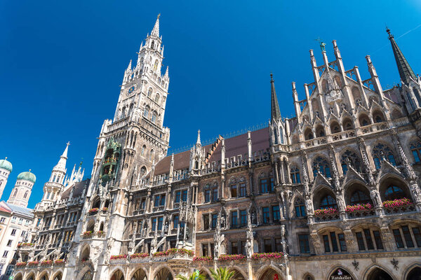 Мбаппе - мэрия Мюнхена, Бавария, Германия
.