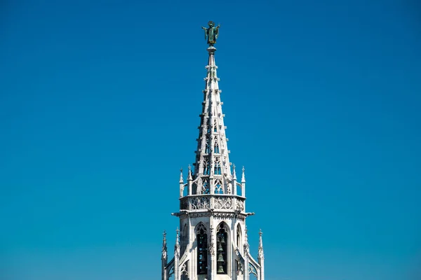 新市庁舎の塔。マリエン広場、ミュンヘン, ババリア, ドイツ — ストック写真