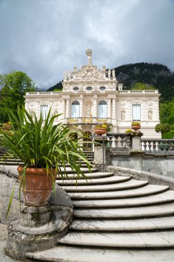 Linderhof Palace Bavyera Almanya, eski Kral Ludwig II kaleler