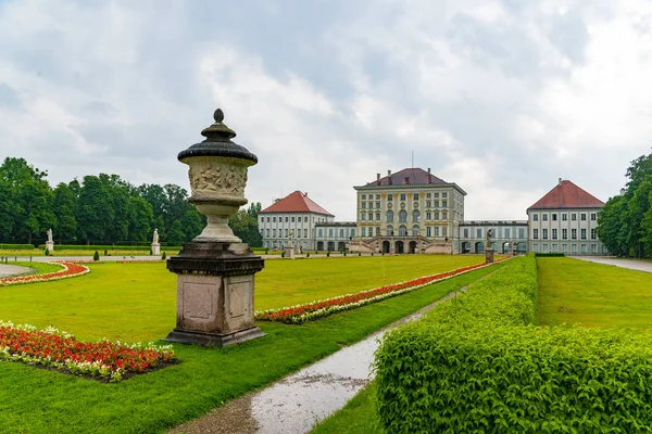 Mnichov Německo Června 2016 Nymfenburský Palác Zámek Nymfy Barokní Palác — Stock fotografie