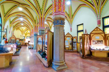 Budapeşte Vajdahunyad castle iç. Tarım Müzesi.