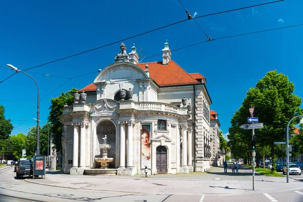 Blick auf das Bayerische Nationalmuseum in München — Stockfoto