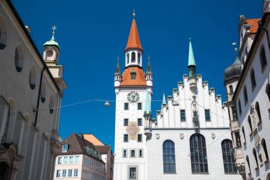Eski Belediye Binası - Altes Rathaus. Bina Münih, Almanya