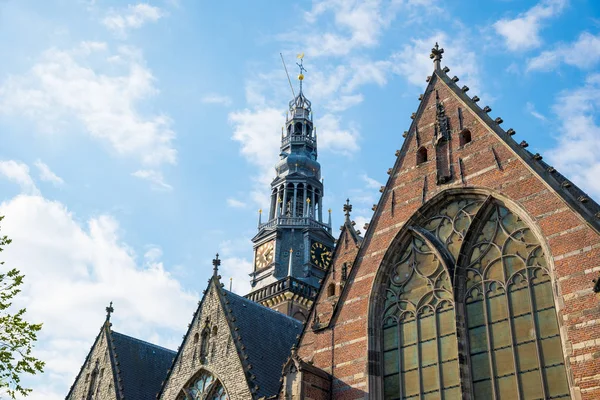 Eski kilise - Oude Kerk - en eski bina ve eski parish Kilisesi, Amsterdam