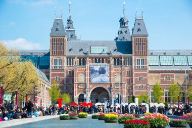 Görünümünü Rijksmuseum Amsterdam, Hollanda