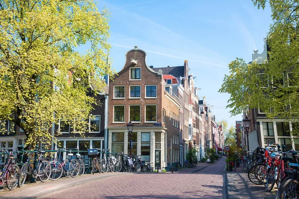 네덜란드 암스테르담 2017년 20일 암스테르담 전형적인 네덜란드 자전거 네덜란드 네덜란드의 — 스톡 사진