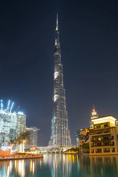 Dubai Förenade Arabemiraten November13 Burj Khalifa Världens Högsta Byggnad Centrum — Stockfoto