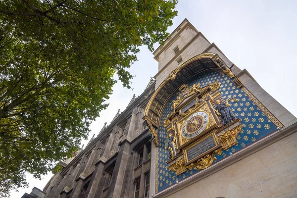 Paris Sept 2014 Klocktornet Eller Tour Horloge Conciergerie Paris Frankrike — Stockfoto