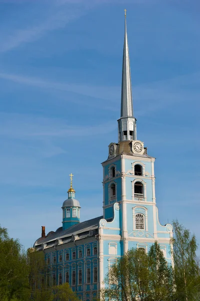 Iglesia Los Santos Apóstoles Pedro Pablo Yaroslavl Rusia Anillo Oro — Foto de Stock
