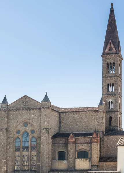 Basilika Santa Maria Novella Blick Vom Bahnhof Florenz Italien — Stockfoto