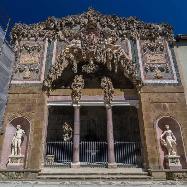 Exterior Gruta Buontalenti Los Jardines Boboli Florencia Toscana Italia —  Fotos de Stock