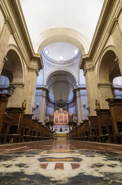 Montepulciano Italia Abril 2013 Interior Catedral Santa Maria Assunta Duomo —  Fotos de Stock