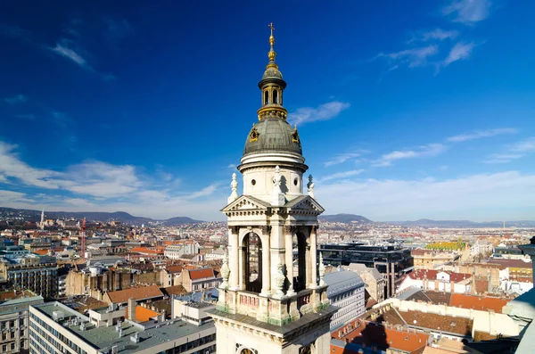 Panorama Budapest Hungría Tomada Torre Catedral San Esteban — Foto de Stock