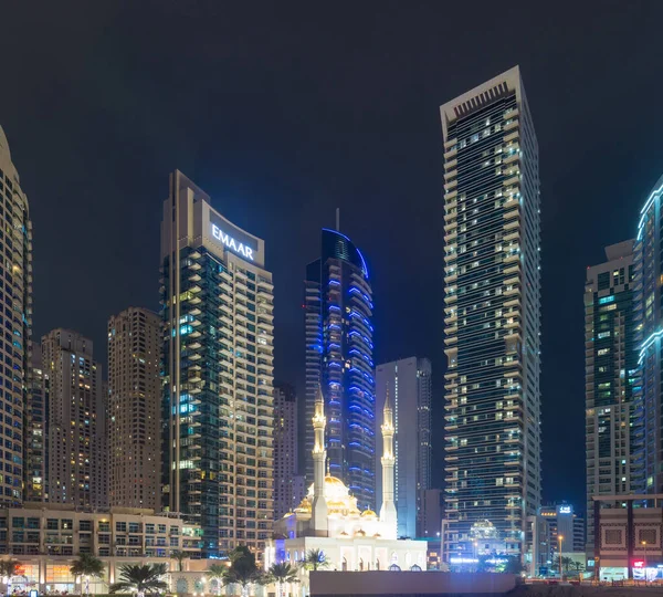 Dubai Förenade Arabemiraten November Mohammad Bin Ahmed Mulla Moskén Och — Stockfoto