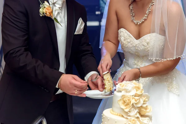 Luxus-Hochzeitstorte — Stockfoto