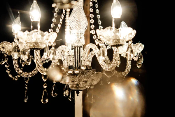 Mum ışık cam fenerler — Stok fotoğraf